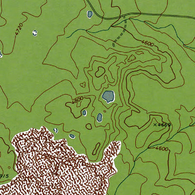 Western Michigan University WA-Glaciate Butte: Authoritative US Topos 1970 digital map