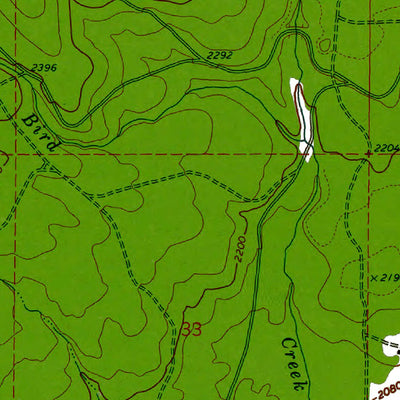 Western Michigan University WA-Glenwood: Authoritative US Topos 1970 digital map