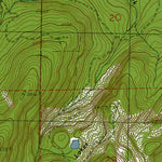 Western Michigan University WA-Gold Bar: Authoritative US Topos 1989 digital map