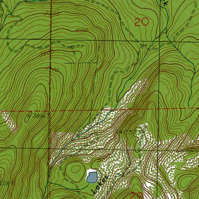 Western Michigan University WA-Gold Bar: Authoritative US Topos 1989 digital map