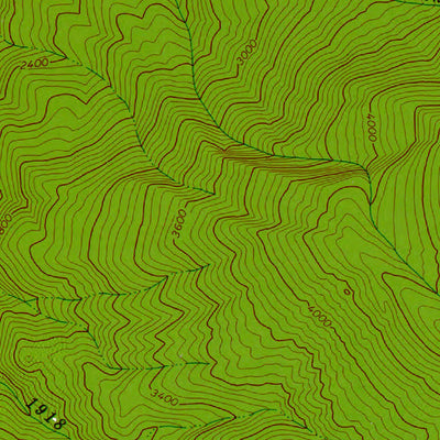 Western Michigan University WA-Greenhorn Buttes: Authoritative US Topos 1965 digital map