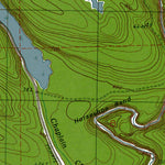 Western Michigan University WA-Lake Chaplain: Authoritative US Topos 1989 digital map