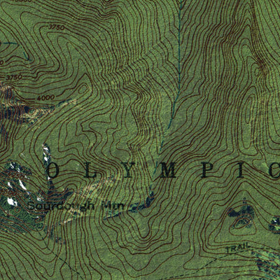 Western Michigan University WA-Lake Crescent: GeoChange 1943-2011 digital map
