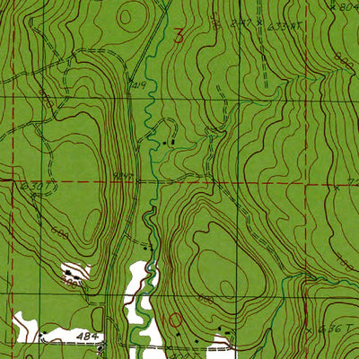 Western Michigan University WA-Lake Roesiger: Authoritative US Topos 1989 digital map