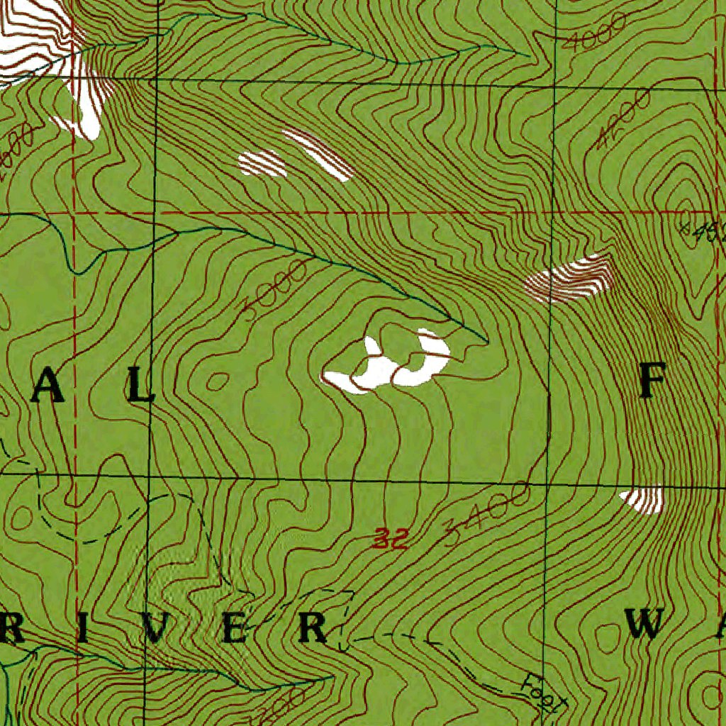 WA-Lester: Authoritative US Topos 1989 Map by Western Michigan ...