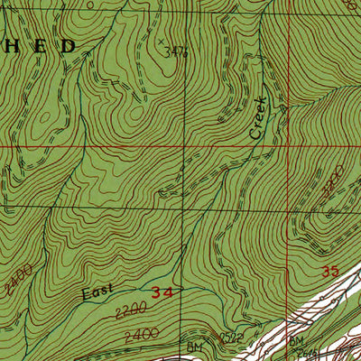 Western Michigan University WA-Lost Lake: Authoritative US Topos 1989 digital map