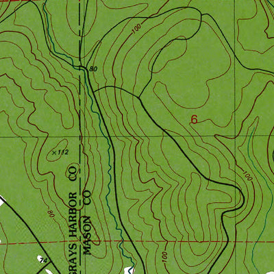 Western Michigan University WA-Matlock: Authoritative US Topos 1981 digital map