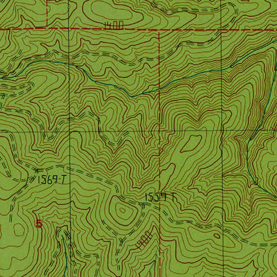Western Michigan University WA-Menlo: Authoritative US Topos 1986 digital map