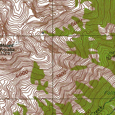 Western Michigan University WA-Mount Deception: Authoritative US Topos 1990 digital map