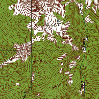 Western Michigan University WA-Mount Deception: Authoritative US Topos 1990 digital map