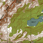 Western Michigan University WA-Mount Skokomish: Authoritative US Topos 1990 digital map