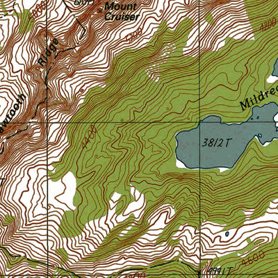 Western Michigan University WA-Mount Skokomish: Authoritative US Topos 1990 digital map