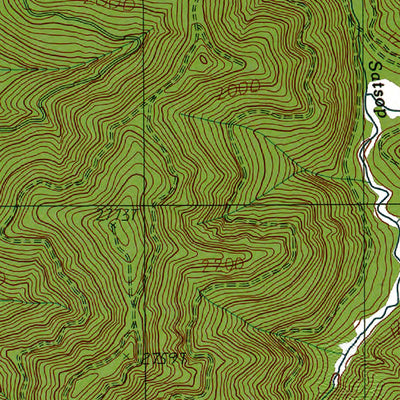 Western Michigan University WA-Mount Tebo: Authoritative US Topos 1990 digital map