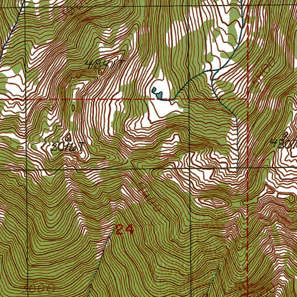 Mount Tom Map WA-Mount Tom: Authoritative US Topos 1990 Map by Western Michigan ...