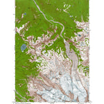 Western Michigan University WA-Mowich Lake: Authoritative US Topos 1971 digital map