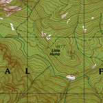 Western Michigan University WA-Mt Jupiter: Authoritative US Topos 1985 digital map