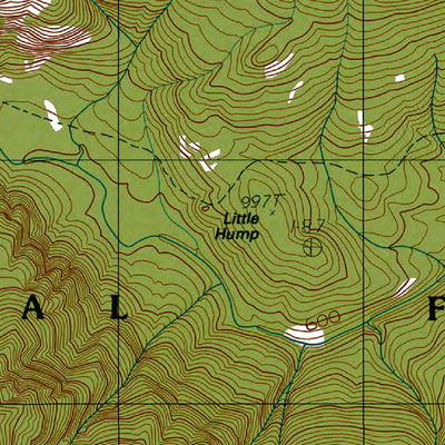 Western Michigan University WA-Mt Jupiter: Authoritative US Topos 1985 digital map