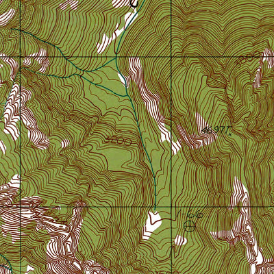 Western Michigan University WA-Mt Jupiter: Authoritative US Topos 1985 digital map