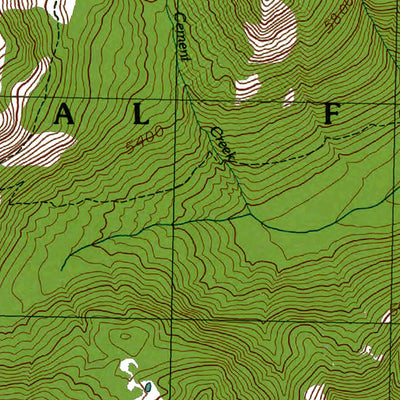 Western Michigan University WA-Norse Peak: Authoritative US Topos 1988 digital map