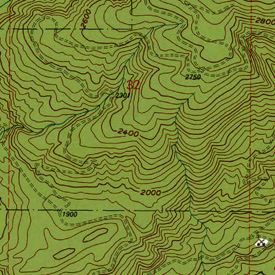 Western Michigan University WA-North Bend: Authoritative US Topos 1993 digital map
