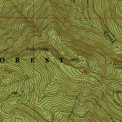 Western Michigan University WA-North Bend: Authoritative US Topos 1993 digital map