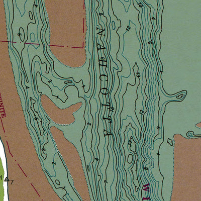 Western Michigan University WA-Ocean Park: Authoritative US Topos 1949 digital map