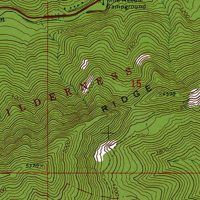 Western Michigan University WA-Old Scab Mnt: Authoritative US Topos 1971 digital map