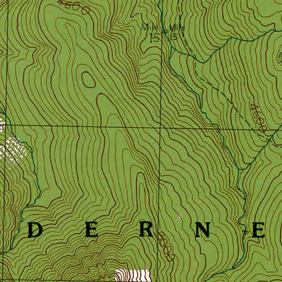 Western Michigan University WA-Old Snowy Mnt: Authoritative US Topos 1988 digital map