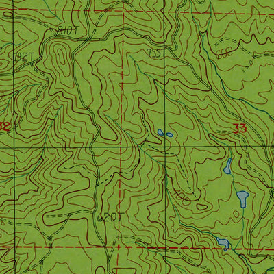 Western Michigan University WA-OR-Grays River: Authoritative US Topos 1985 digital map