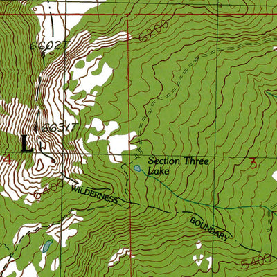 Western Michigan University WA-Pinegrass Ridge: Authoritative US Topos 1988 digital map