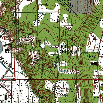 Western Michigan University WA-Poverty Bay: Authoritative US Topos 1961 digital map
