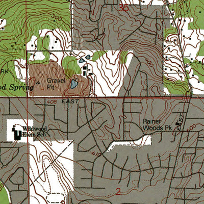 Western Michigan University WA-Puyallup: Authoritative US Topos 1961 digital map