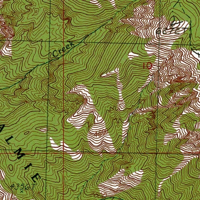 Western Michigan University WA-Quartz Mountain: Authoritative US Topos 1989 digital map