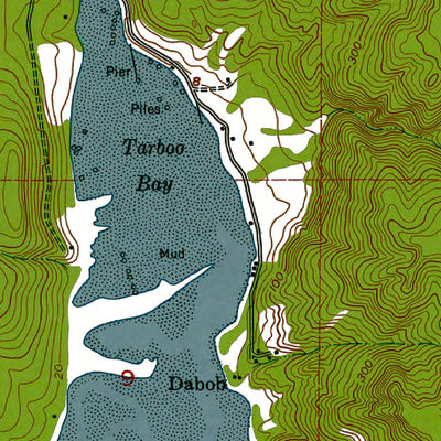 Western Michigan University WA-Quilcene: Authoritative US Topos 1953 digital map