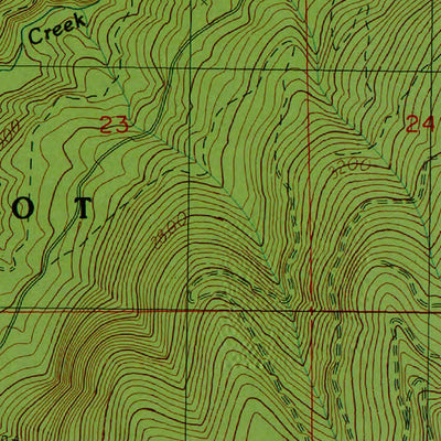 Western Michigan University WA-Randle: Authoritative US Topos 1989 digital map
