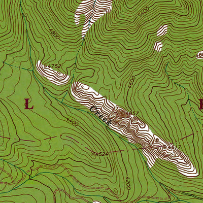Western Michigan University WA-Rimrock Lake: Authoritative US Topos 1967 digital map