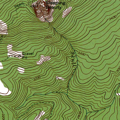 Western Michigan University WA-Sleeping Beauty: Authoritative US Topos 1970 digital map