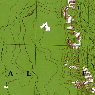 Western Michigan University WA-Spiral Butte: Authoritative US Topos 1988 digital map