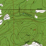 Western Michigan University WA-Tanwax Lake: Authoritative US Topos 1990 digital map