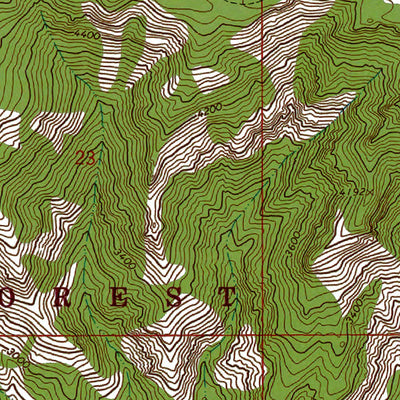 Western Michigan University WA-Tieton Bason: Authoritative US Topos 1967 digital map