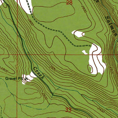 Western Michigan University WA-Trout lake: Authoritative US Topos 1970 digital map