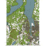 Western Michigan University WA-Tumwater: Authoritative US Topos 1959 digital map