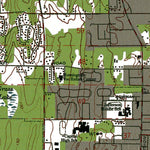 Western Michigan University WA-Tumwater: Authoritative US Topos 1959 digital map