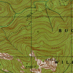 Western Michigan University WA-Tyler Peak: Authoritative US Topos 1990 digital map