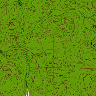 Western Michigan University WA-Upper Naselle River: Authoritative US Topos 1949 digital map