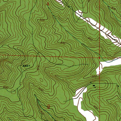 Western Michigan University WA-Violet Prairie: Authoritative US Topos 1990 digital map