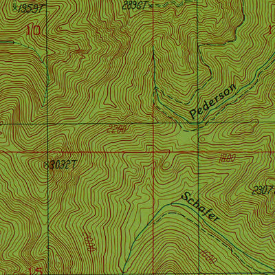 Western Michigan University WA-Wynoochee Lake: Authoritative US Topos 1990 digital map