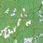 Western Michigan University WI-Clam Lake SE: Authoritative US Topos 1971 digital map
