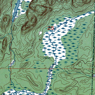 Western Michigan University WI-Iron Belt: Authoritative US Topos 1956 digital map