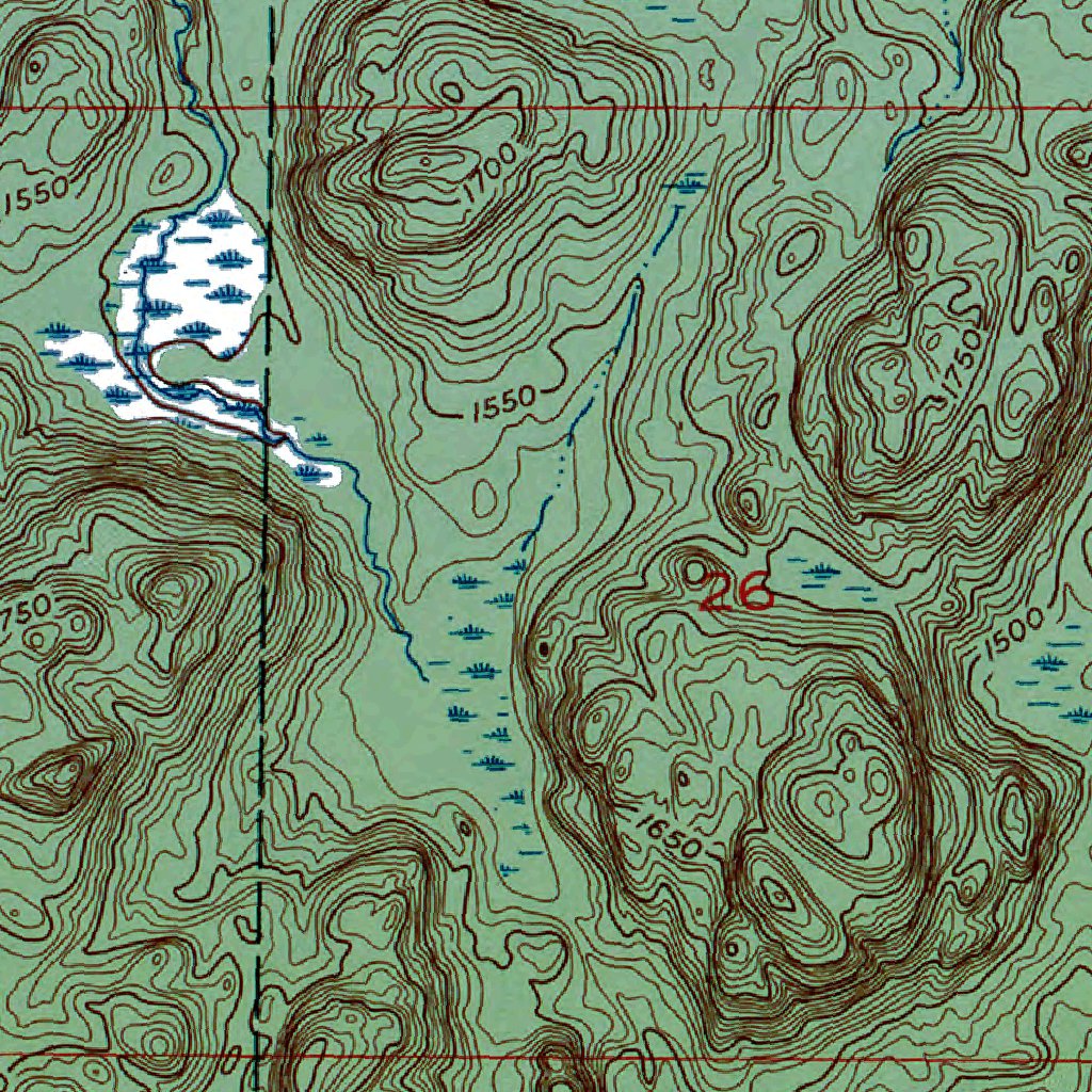 WIIron Belt Authoritative US Topos 1956 Map by Western Michigan